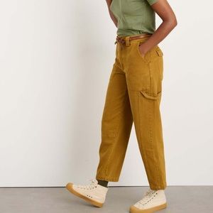 NWOT Alex Mill Phoebe Pant in Recycled Denim, Golden Khaki, Size 27